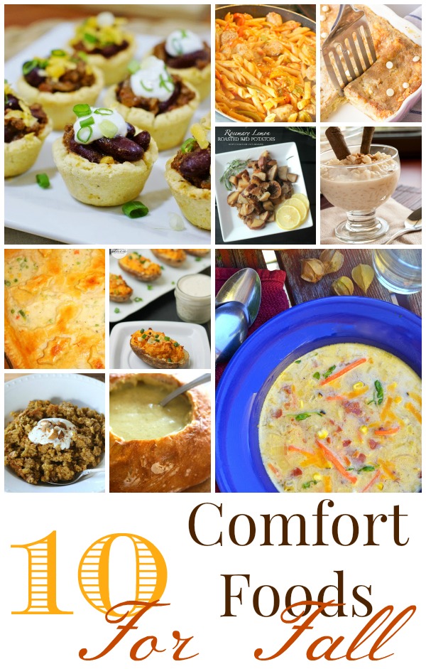 10 Fall Comfort Foods