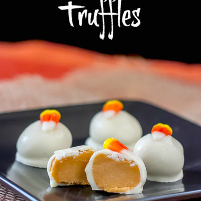 Candy Corn Oreo Cookie Truffles