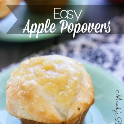 Easy Apple Popovers