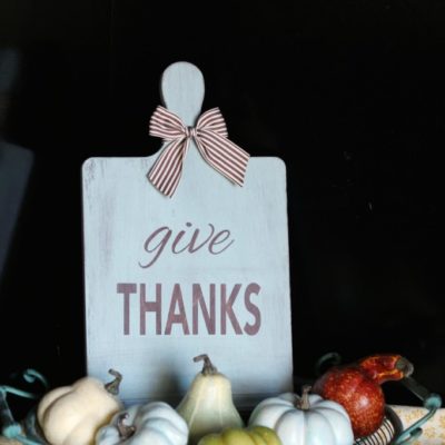 Give Thanks Board