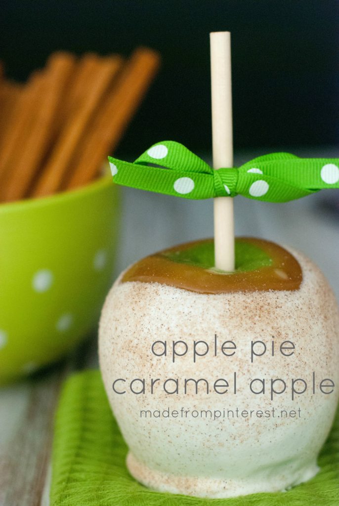 Apple Pie Caramel Apple