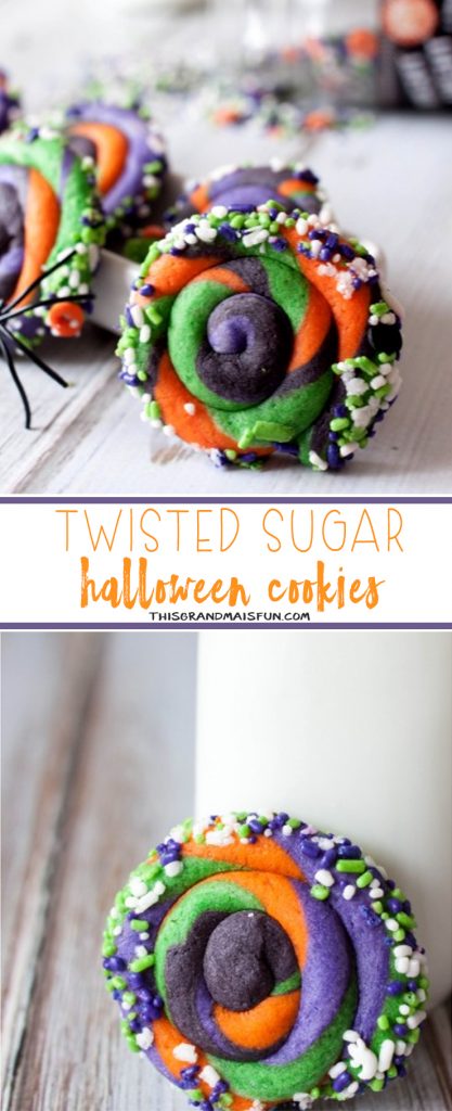 Twisted Halloween Sugar Cookies-These capture everyone's attention!