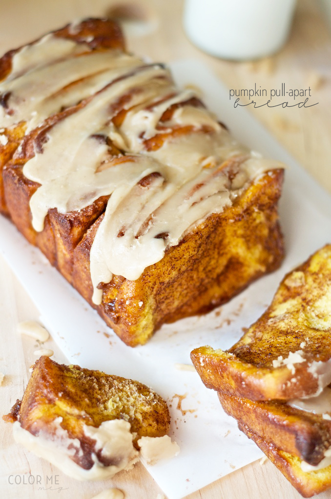 Pumpkin Pull Apart Bread