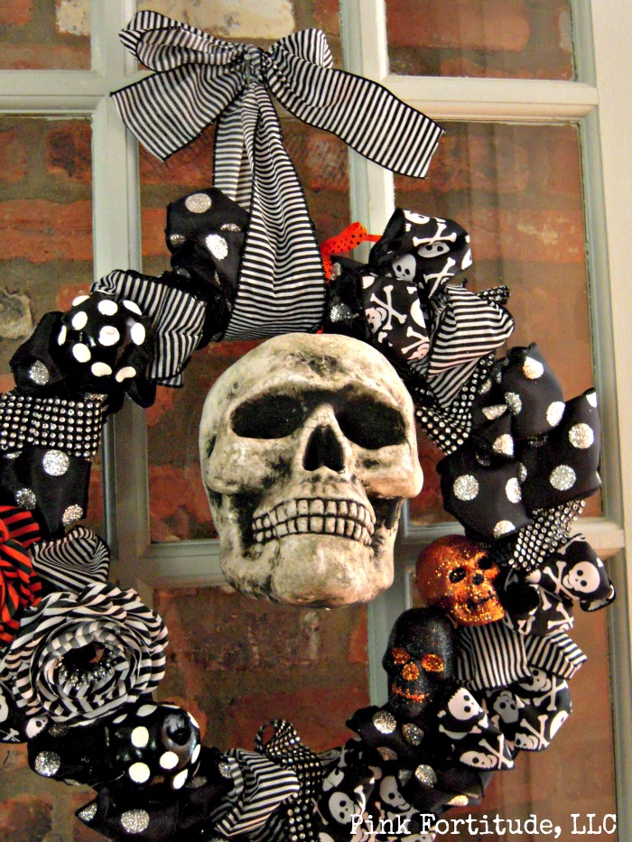 skull wreath