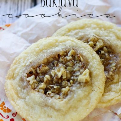 Baklava Cookies