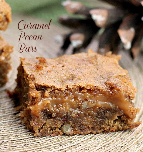 Caramel Pecan Bars