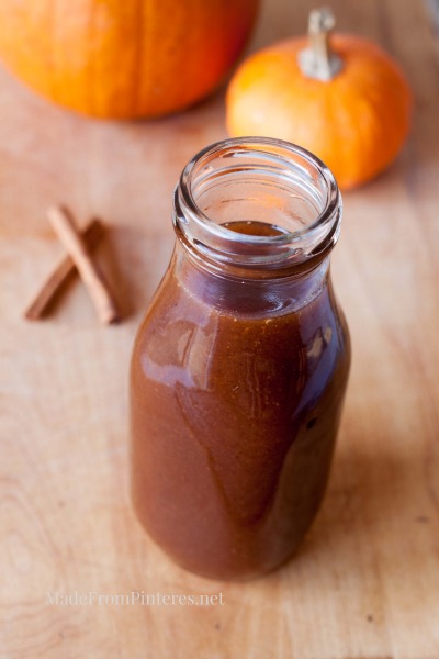 So easy to make Homemade Pumpkin Syrup! Adds great flavor to hot chocolate or lattes and great on pancakes!