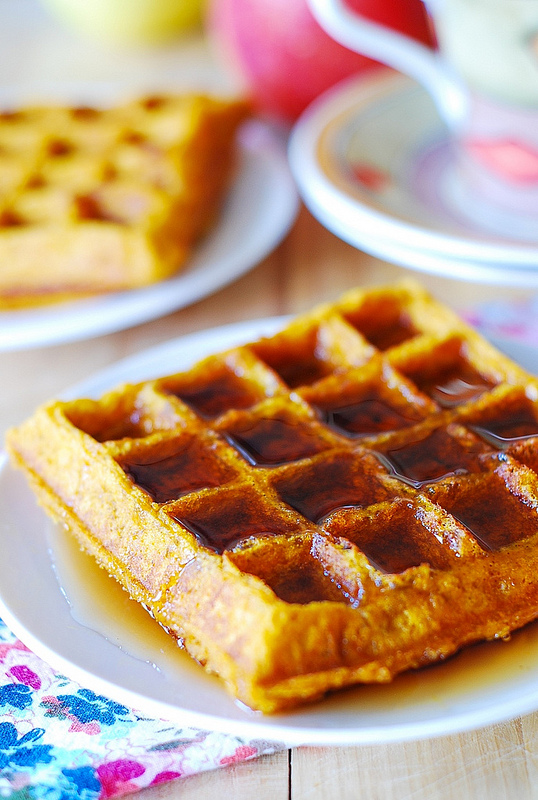 Pumpkin-Waffles