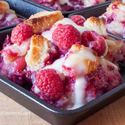 Rockin' Raspberry Bread Pudding - This is not your every day bread pudding. This is roll out the red carpet for a special occasion fabulous!