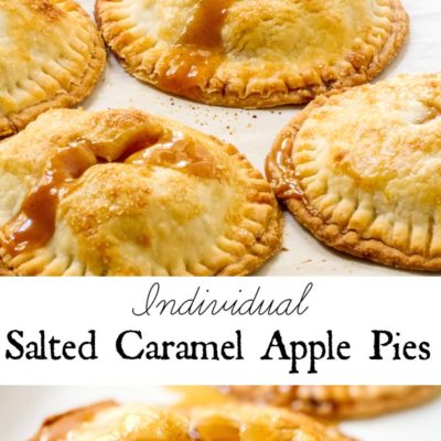 Salted Caramel Apple Pies