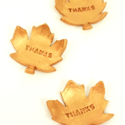 DIY Thanksgiving Leaves