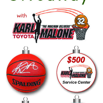 Spreading Holiday Cheer with Karl Malone Toyota Giveaway!