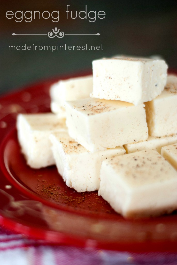 An Eggnog Fudge Recipe is that smooth and creamy with just the right amount of eggnog flavor