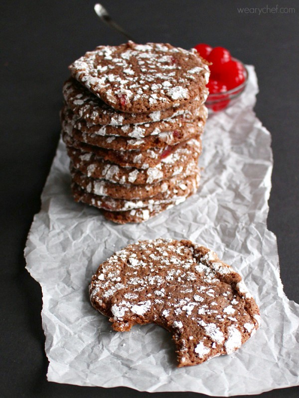 Cherry-Chocolate-Crinkles