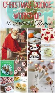 Christmas Cookie Workshop contains 30 of the best cookies to make during this holiday season!