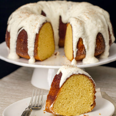 Eggnog Bundt Cake Recipe