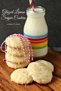 Chewy Lemon Cookies with Glaze - Gah! I'm such a lemon lover, and these are absolutely the best chewy glazed lemon cookie I have ever eaten!
