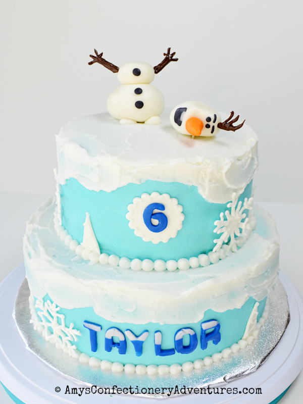 Olaf-Frozen-Cake