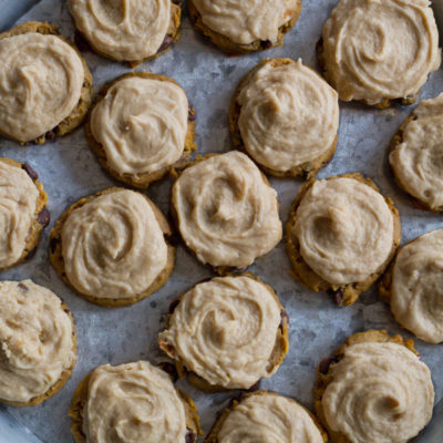 Peanut Butter Pumpkin Cookies