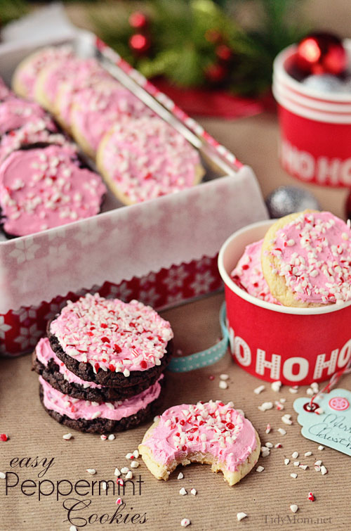 Peppermint-Buttercream-Cake-Mix-Cookies