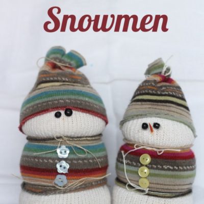 Sock Snowman