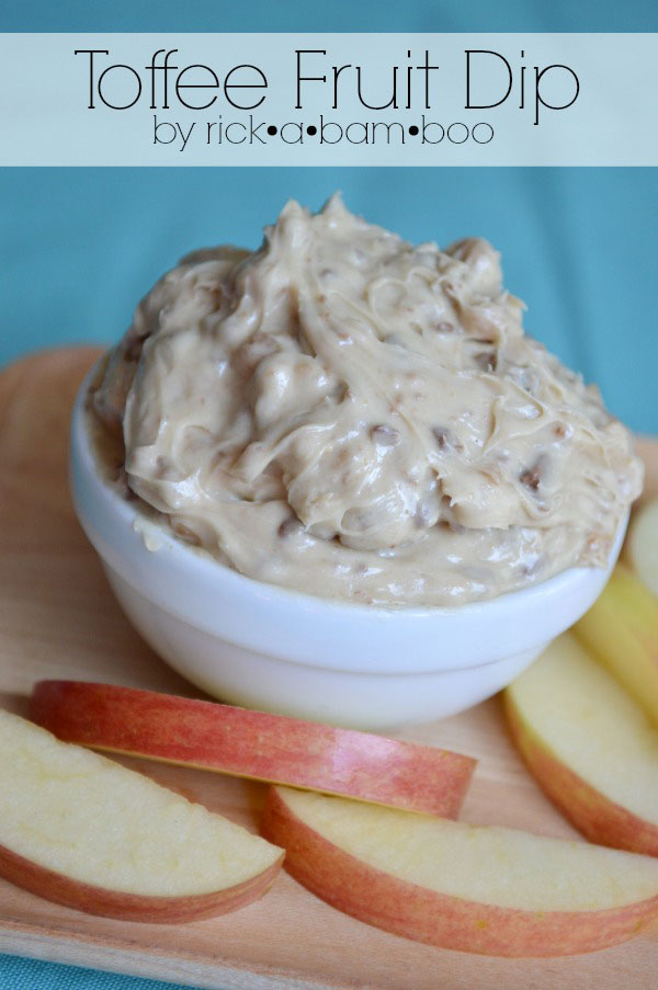 Blue Lemon Copycat Toffee Fruit Dip