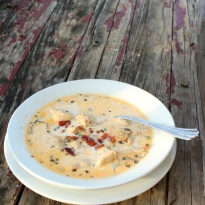 Low-Carb Chipotle Chicken Chowder