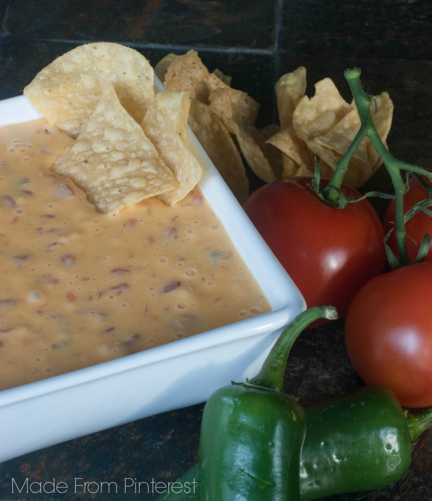 Ro*Tel and Velveeta Queso Dip. THEE best and easiest queso ever!