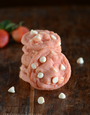 Strawberry Cookies