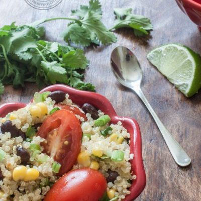 Cilantro Lime Quinoa Salad