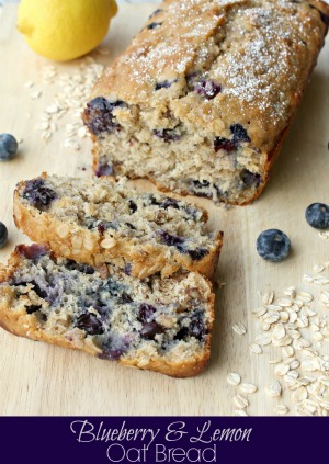 Lemon Blueberry Oatbread by Penney Lane Kitchen