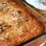 Sweet and delicious banana crumb cake recipe!