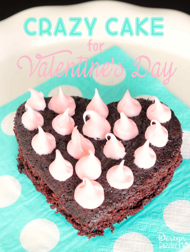 This delicious crazy cake recipe is a crowd favorite! Adorable and easy to make.