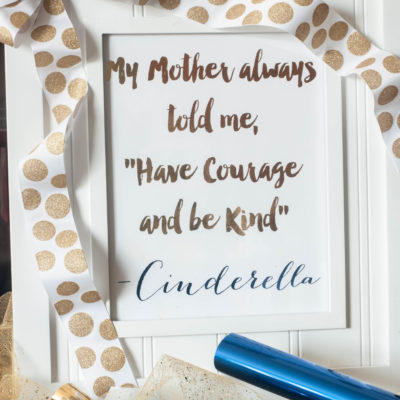 Heidi Swapp Minc Applicator and Free Cinderella Printable!