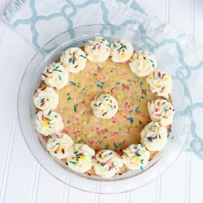 Funfetti Sugar Cookie Cake