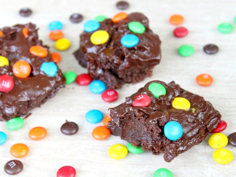 Peanut Butter m&m Brownies - Restless Chipotle