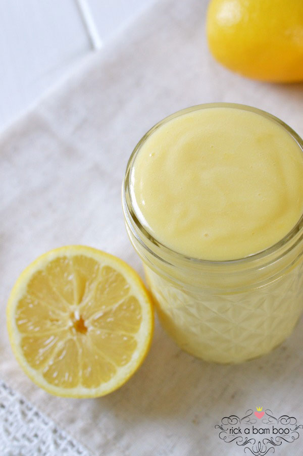 Easy Blender Lemon Curd