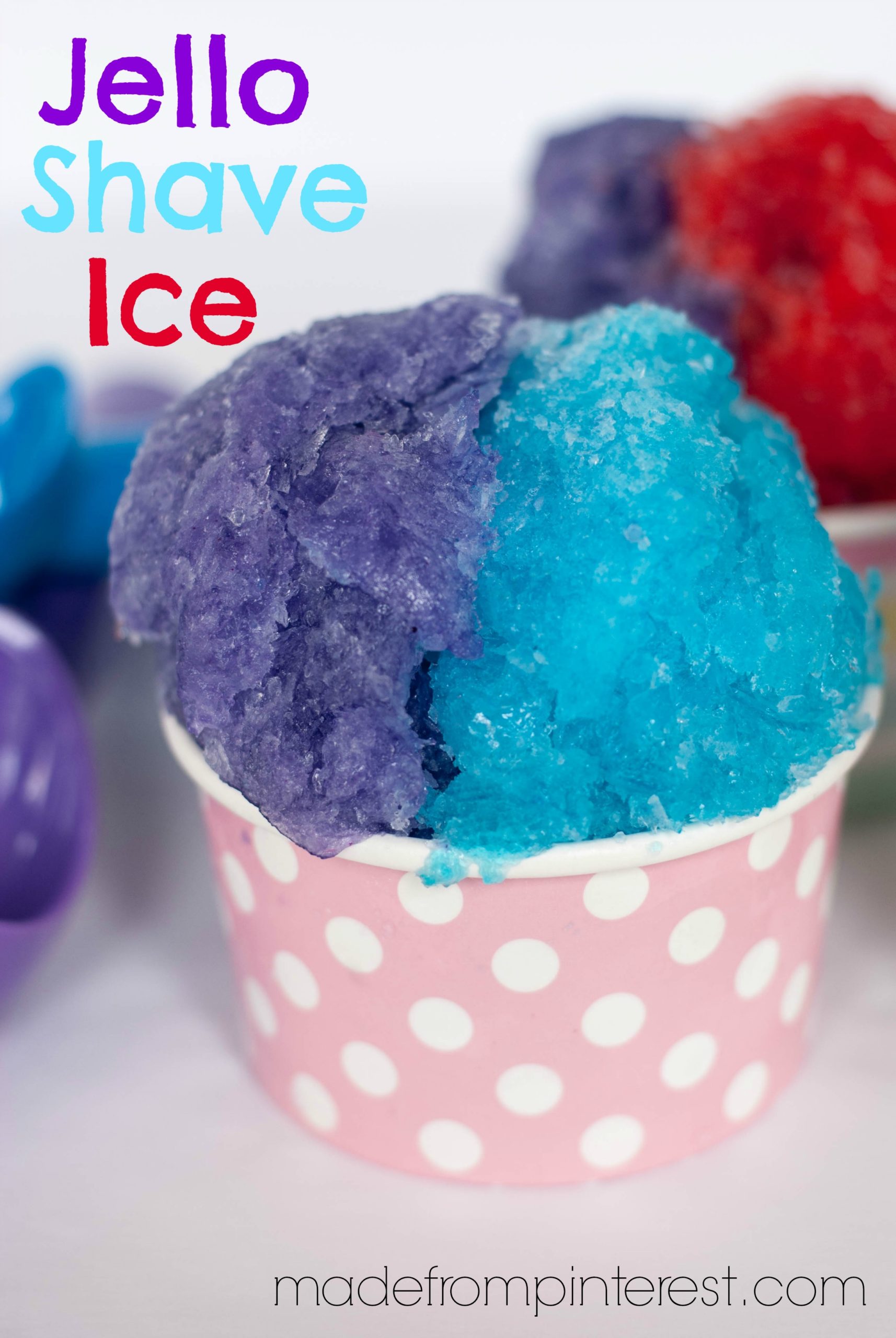 Jello Shave Ice TGIF This Grandma is Fun
