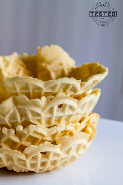 Fruit Topped Pizzelles