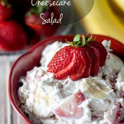 Strawberry Cheesecake Salad