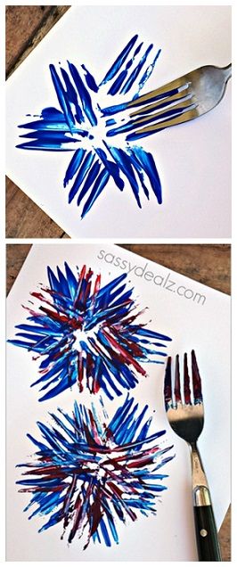 50 Patriotic Red, White and Blue Food and Craft Projects - TGIF - This