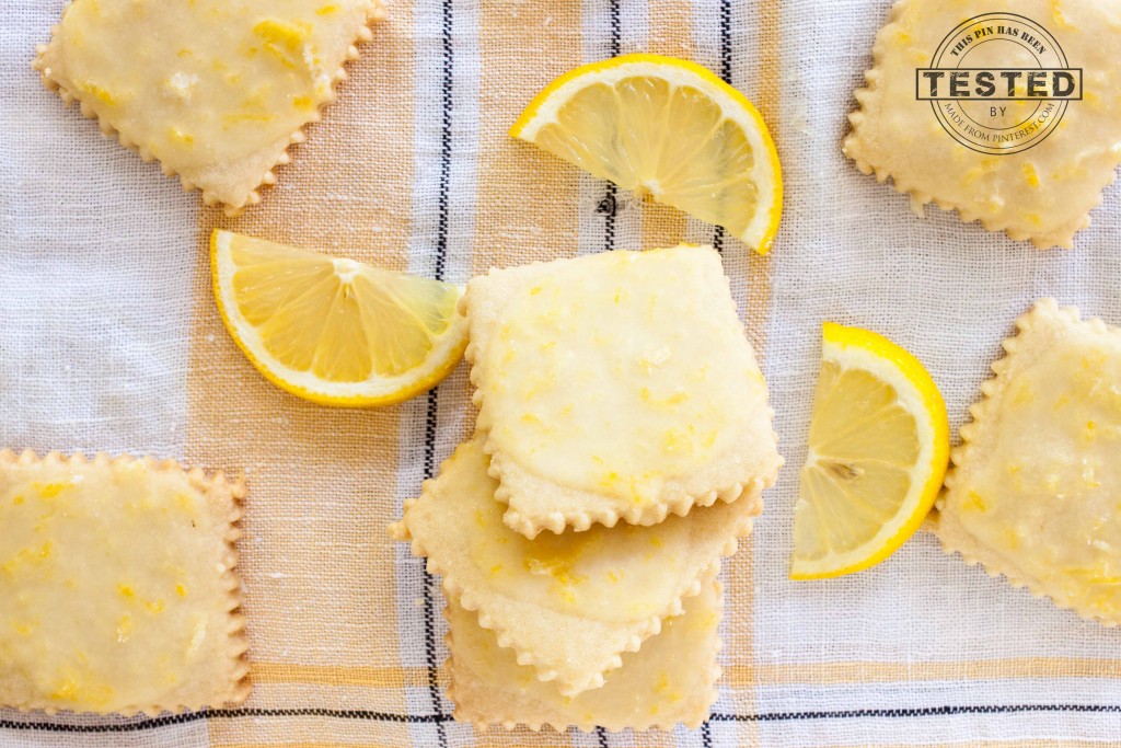 Lemon glazed shortbread cookies are seriously addicting. A buttery cookie, with a light, tart glaze that gives it just the right amount of zing!