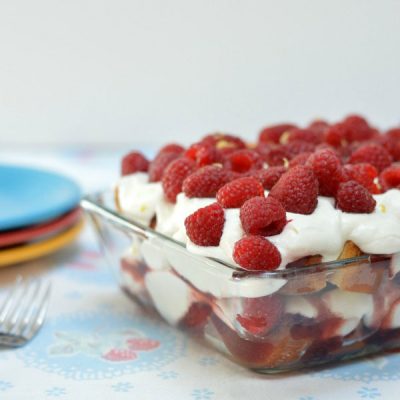 Raspberry Tiramisu