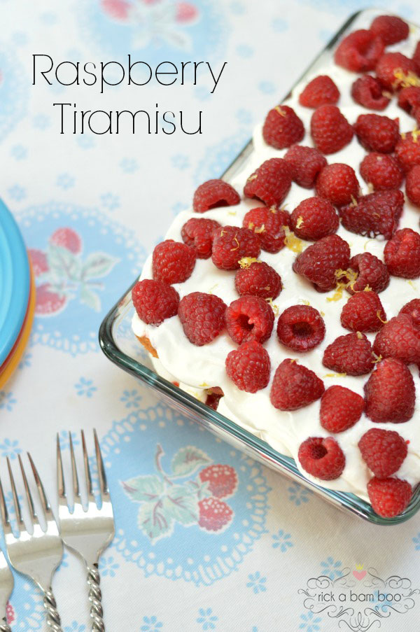 Raspberry Tiramisu