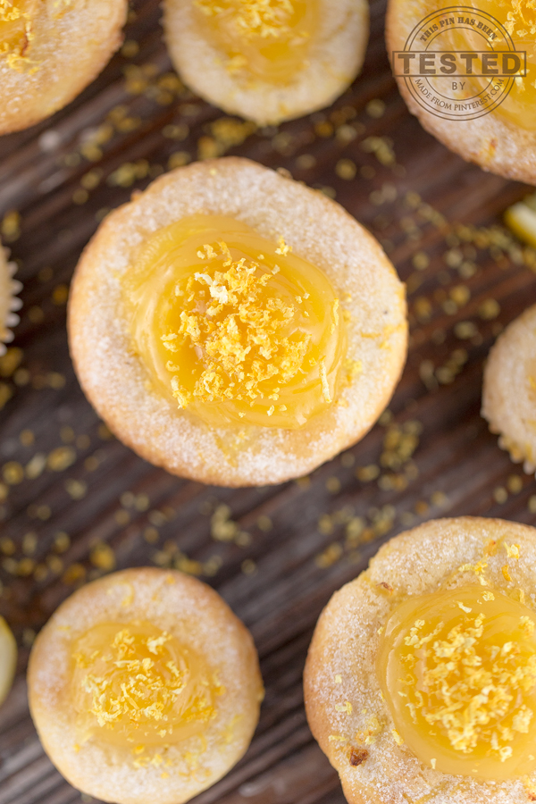 These lemon curd muffins are light, fluffy and unbelievably moist.They are quick and easy to make because you use  a box of King Arthur Gluten Free Muffin Mix and a jar of store bought lemon curd.  Warning, they are addicting!