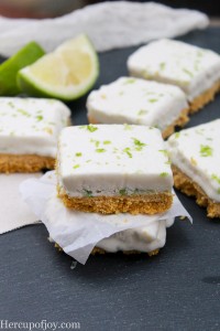 No Bake Key Lime Bars