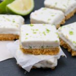 These low carb key lime bars are no bake! making them one of my favorite go-to desserts without the guilt!