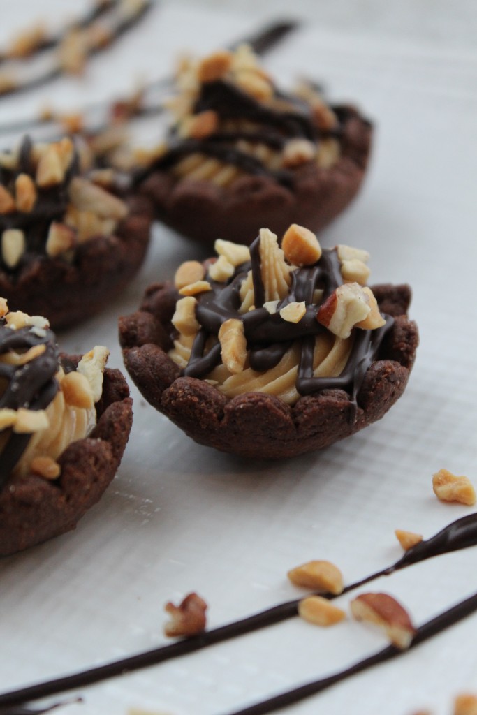 Mini Peanut Butter Chocolate Tarts