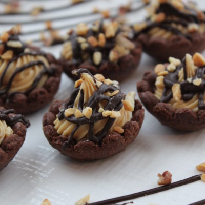 Mini Peanut Butter Chocolate Tarts