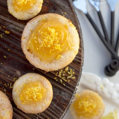 Lemon Curd Muffins